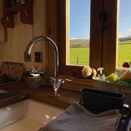 The Hideaway Shepherd's Hut, Alston, Cumbria Semesterbostad *