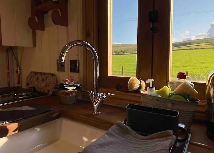 The Hideaway Shepherd's Hut, Alston, Cumbria Casa de Férias *