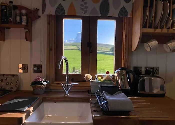 The Hideaway Shepherd's Hut, Alston, Cumbria Casa de Férias *